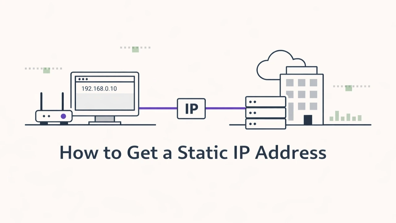How To Get A Static IP Address